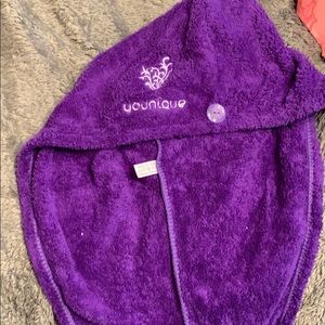 Younique hair towel